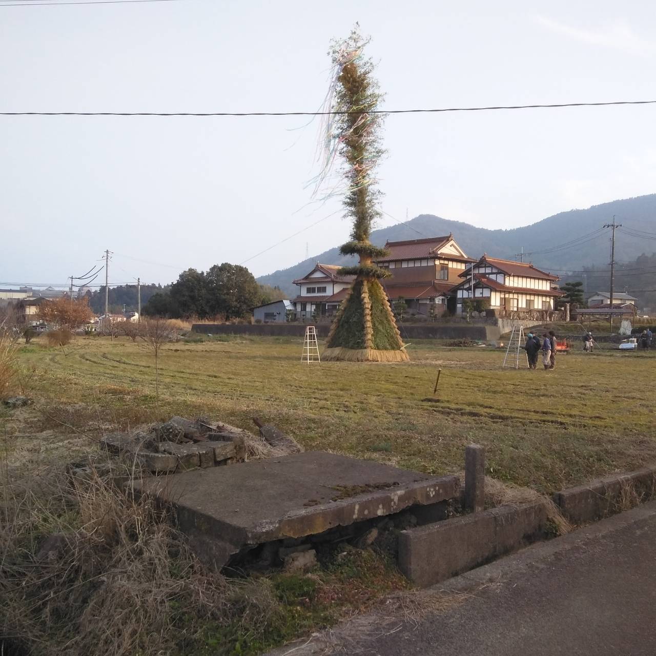 黒瀬町菅田地域もとんど作成しました。