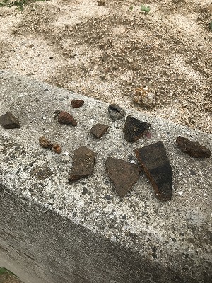 辰川の土地掘削検査＾０＾初めて知った重要文化財調査です。