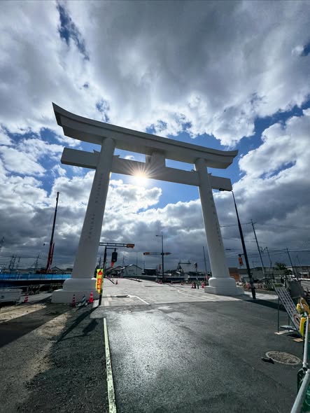 出雲大社へ行きました