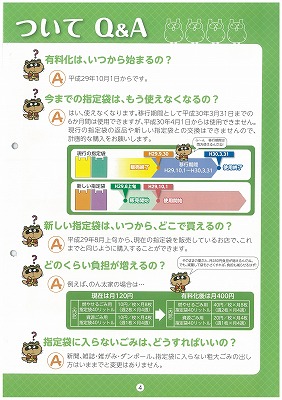 東広島市ごみ有料化が変更になります＾０＾
