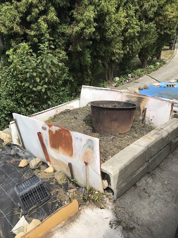 本日は賃貸管理物件の庭、草抜きを行いました☆